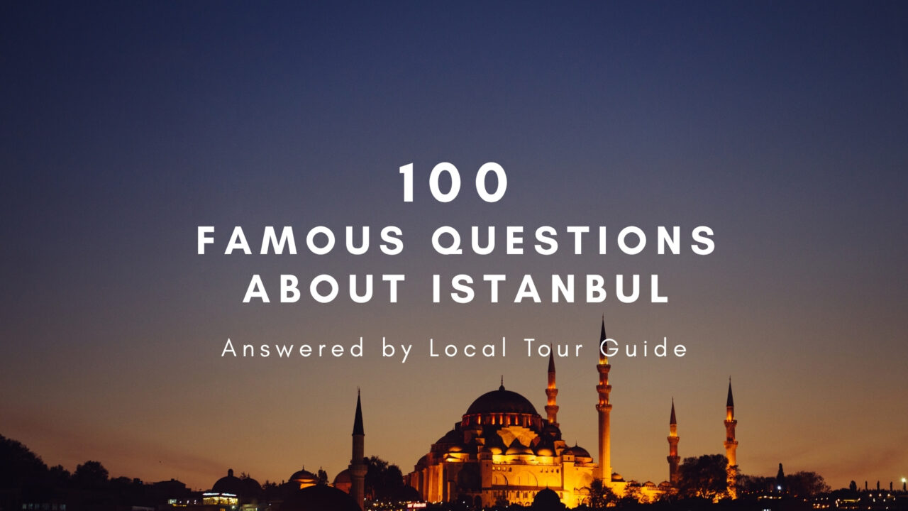 A panoramic view of Istanbul’s skyline, featured in 100 Famous Questions About Istanbul
