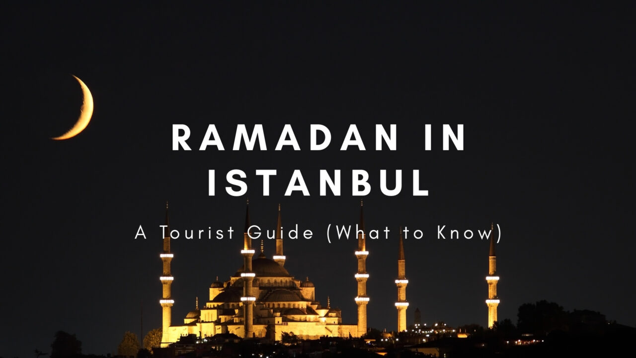 Ramadan in Istanbul 2026 prayer timetable showing daily Imsak, Iftar (Maghrib), and Isha times for 1447 Hijri between 19 February and 19 March 2026.