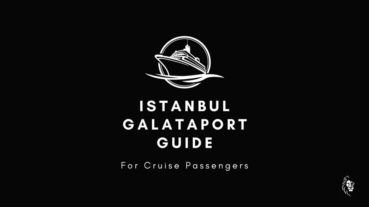 Istanbul Galataport Guide showing the modern cruise port, waterfront promenade, luxury shops, and Bosphorus views in Istanbul