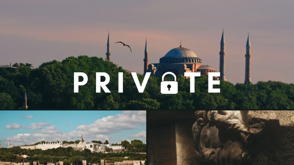Private Hagia Sophia, Basilica Cistern & Topkapi Palace Tour inside historic landmarks
