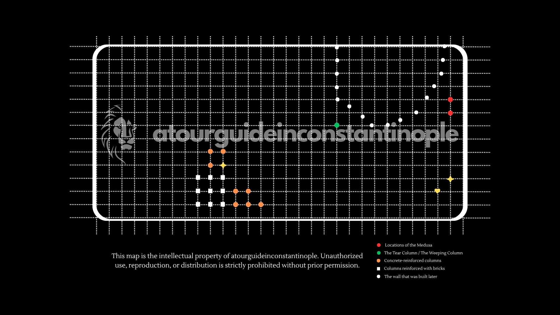 Basilica Cistern Plan by Oğulcan Özdil